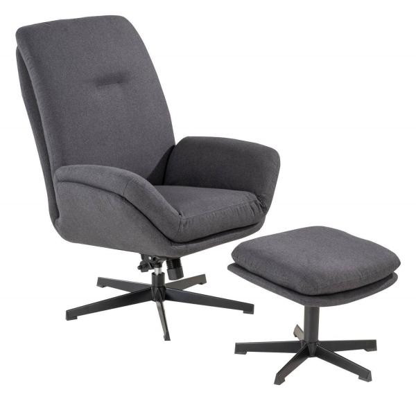 Relaxsessel mit Hocker ELYAS