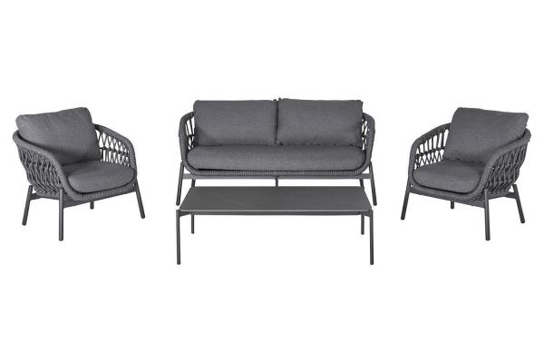 Gartenlounge 4-teilig BARI